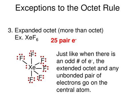 Exceptions to the Octet Rule .